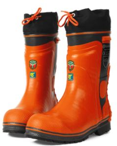 Chainsaw Rubber Boots Function